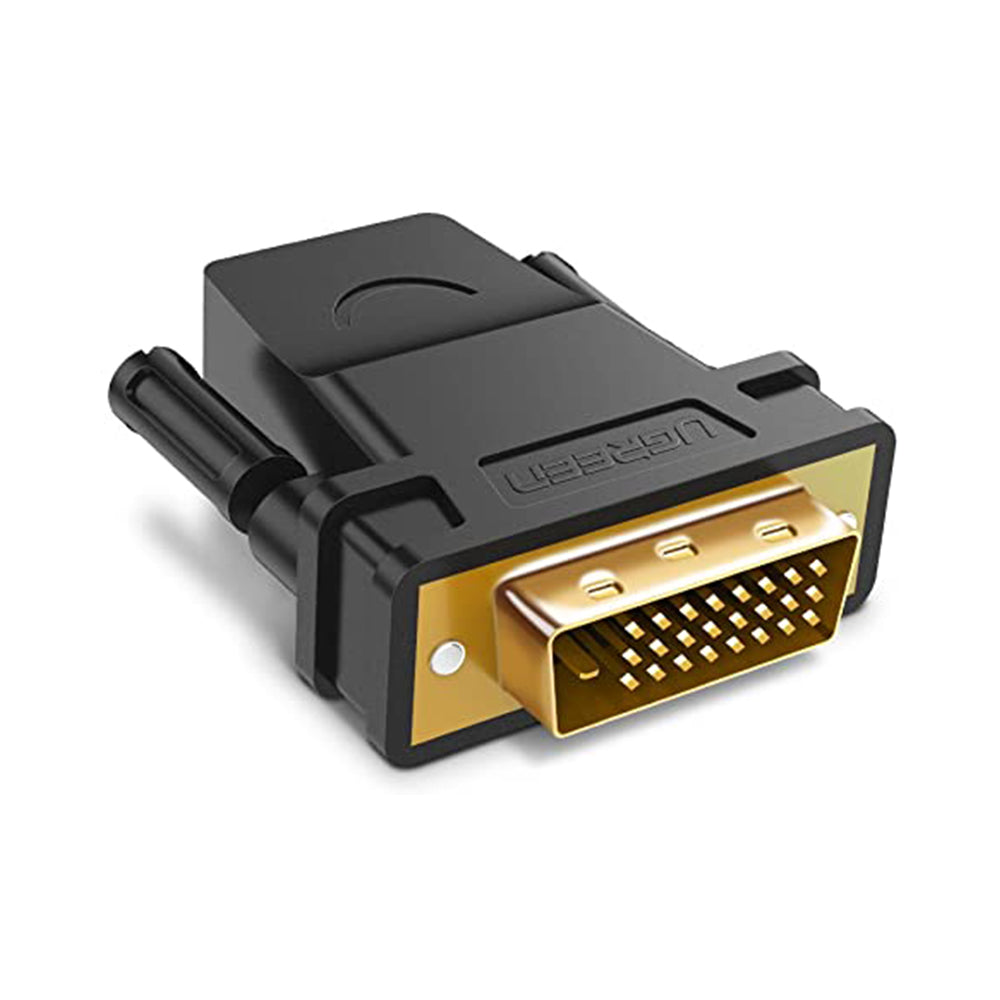 UGreen DVI 24+1 Male to HDMI Female Adapter - 20124 (4828313944164) UGreen DVI 24+1 Male to HDMI Female Adapter - 20124 (4828313944164)